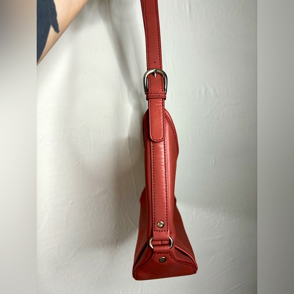 Talbots Red-Orange Purse - Picture 5 of 7